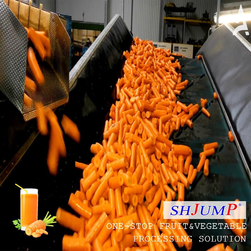 Линия за обработка на моркови