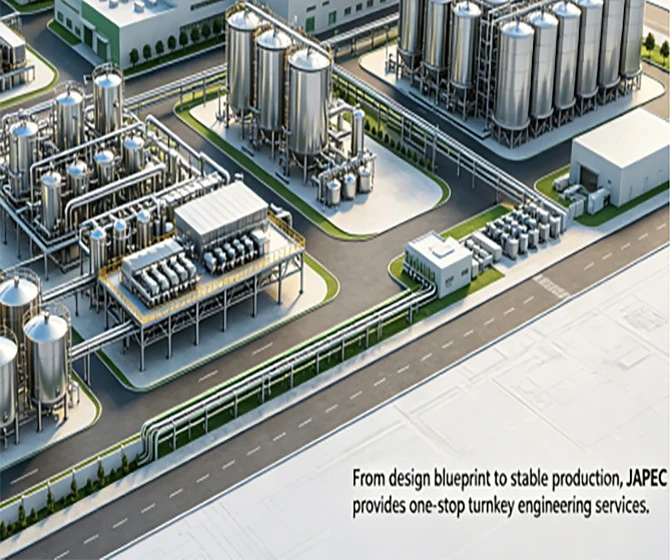 Turnkey Beverage Processing Plant Render Turnkey Beverage Processing Plant Render
